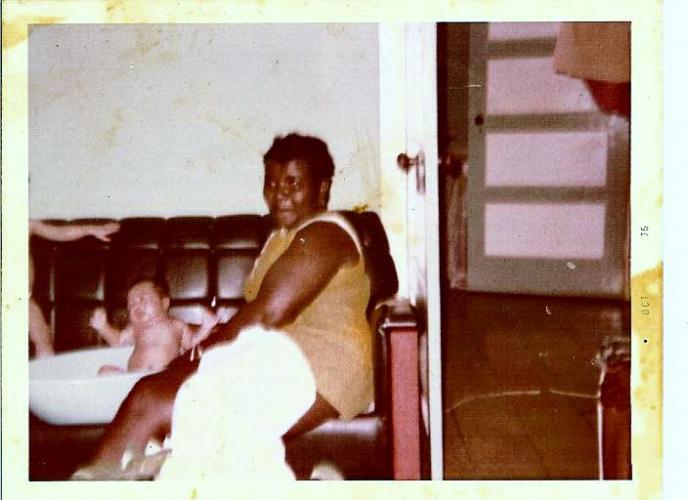 Grandma & Victor Jr.